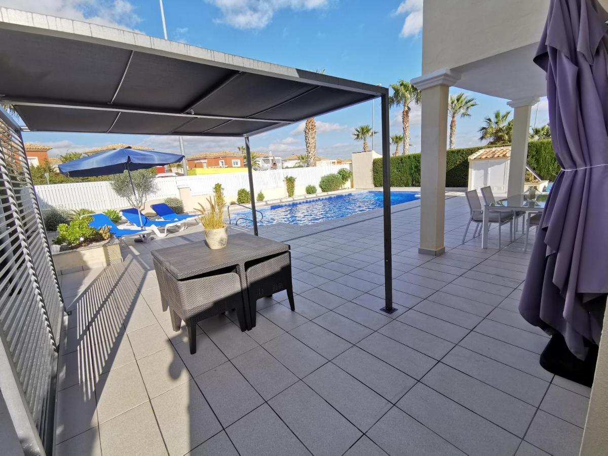 VILLA DE LUJO CON PISCINA PRIVADA, JACUZZI y BARBACOA Murcia Kültér fotó