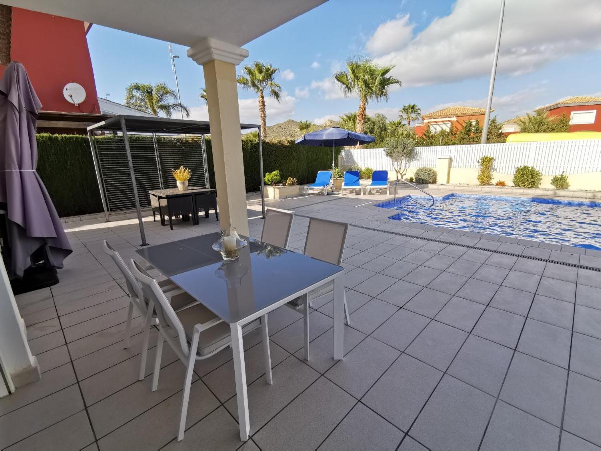 VILLA DE LUJO CON PISCINA PRIVADA, JACUZZI y BARBACOA Murcia Kültér fotó