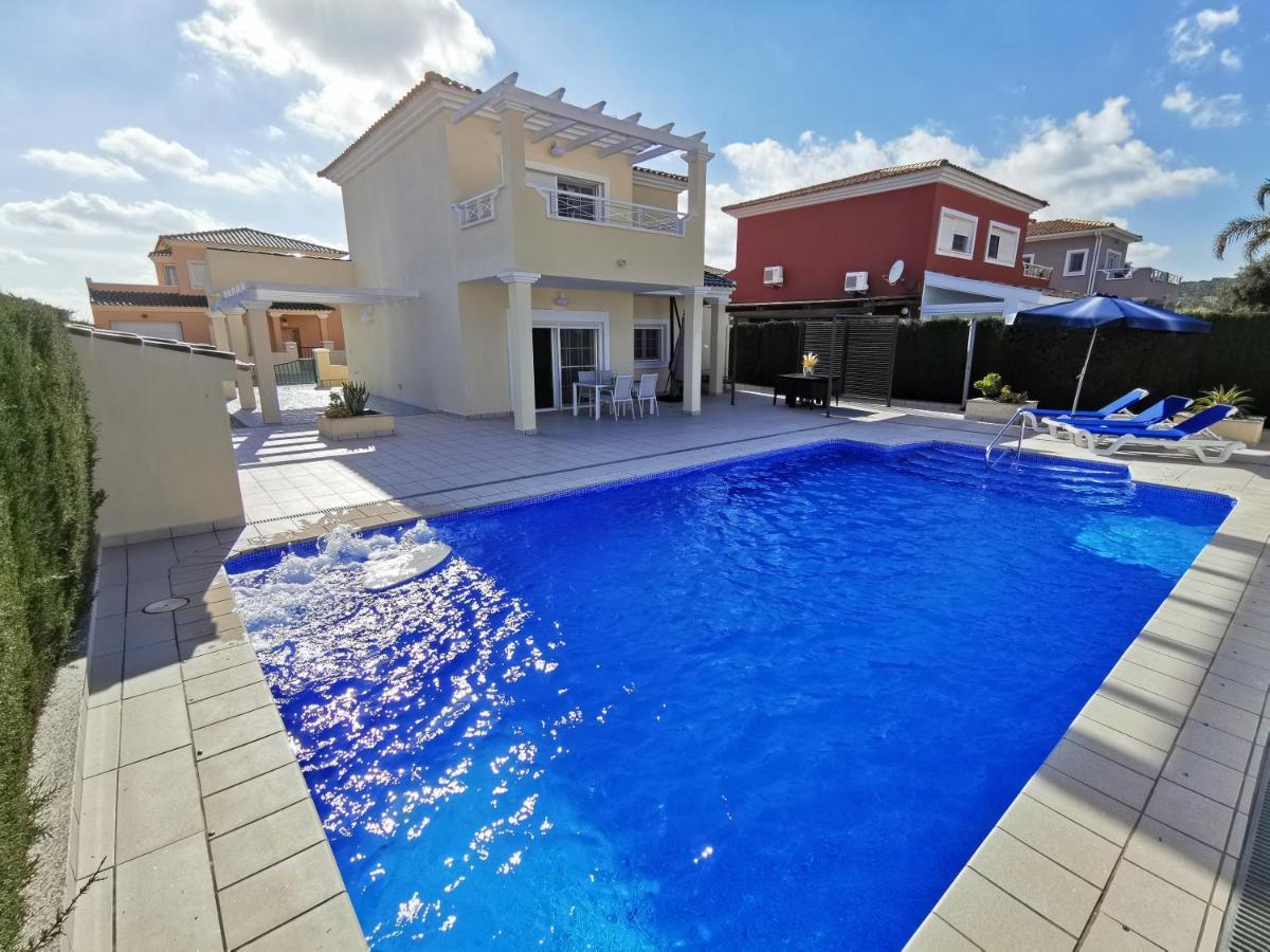 VILLA DE LUJO CON PISCINA PRIVADA, JACUZZI y BARBACOA Murcia Kültér fotó